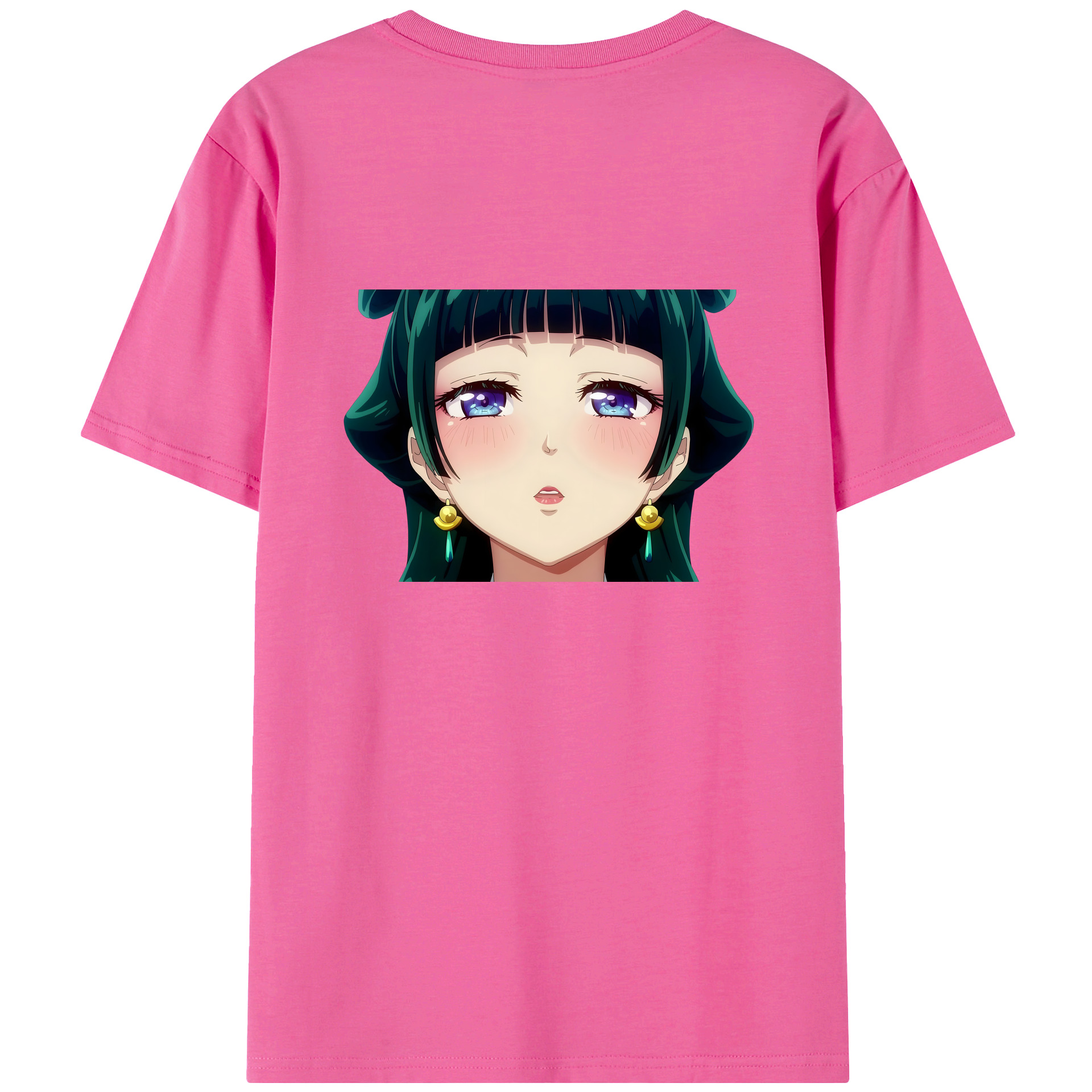 （画像用） 薬屋のひとりごと The Apothecary Diaries レディース半袖Tシャツ(バックプリント)